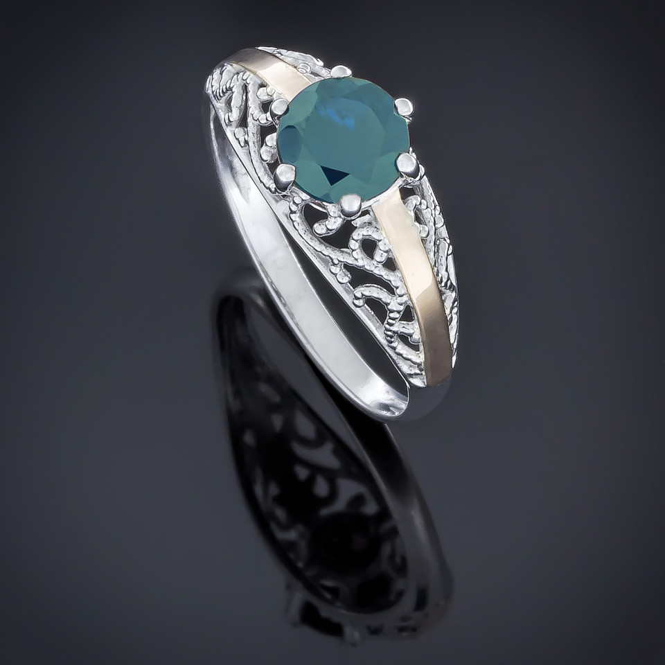 Перстень 503 альпініт монтана Rh Timofeev