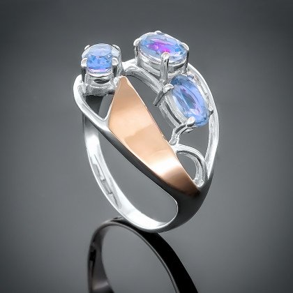 Перстень 073 топаз Timofeev