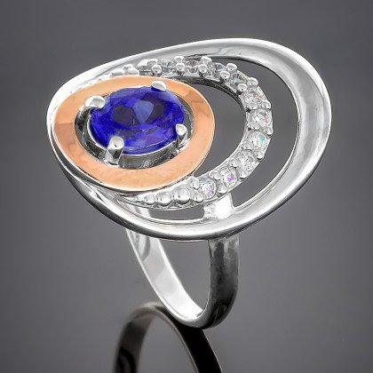 Перстень 290 сапфір Rh Timofeev