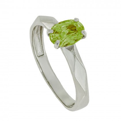 Перстень 987 хризоліт Rh Timofeev