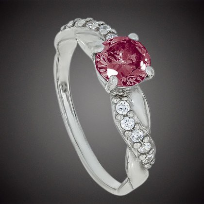 Перстень 655 гранат Rh Timofeev