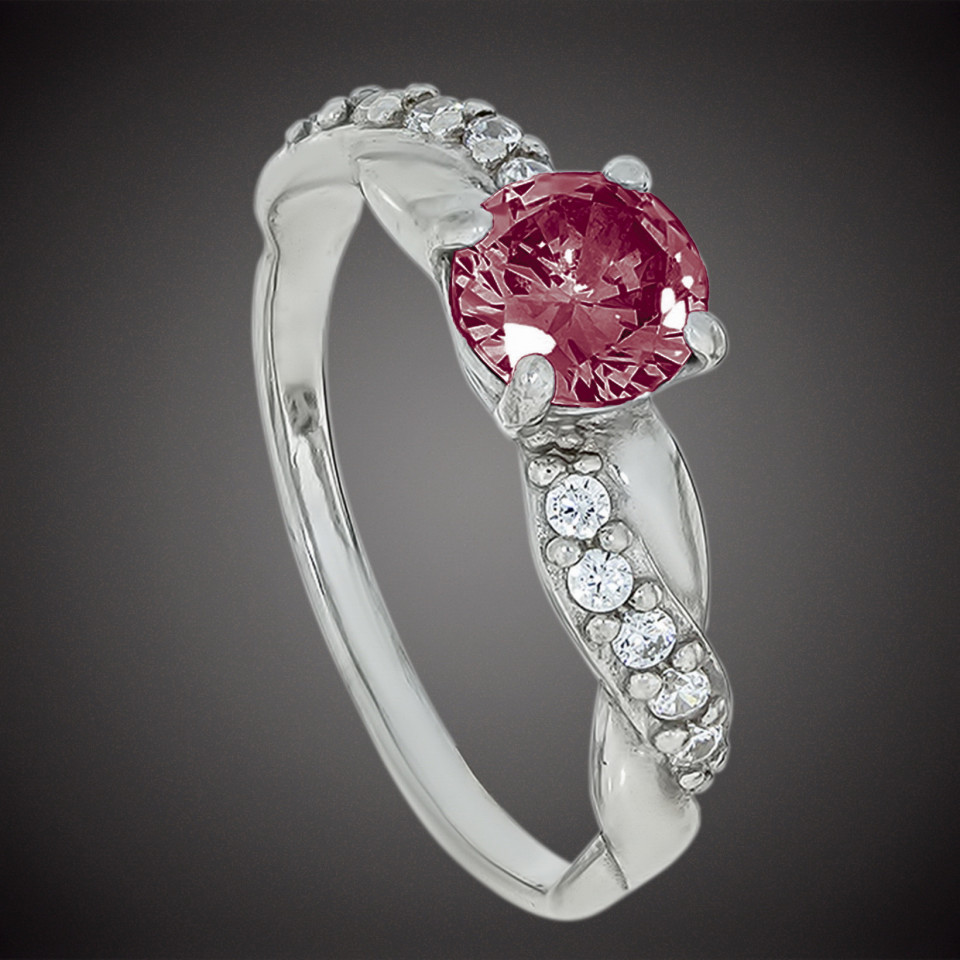 Перстень 655 гранат Rh Timofeev