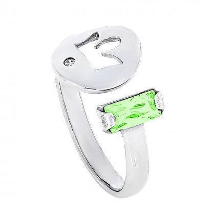 Перстень 913 хризоліт Rh Timofeev