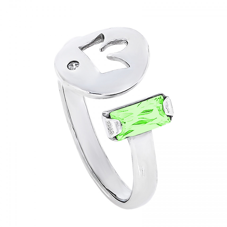 Перстень 913 хризоліт Rh Timofeev