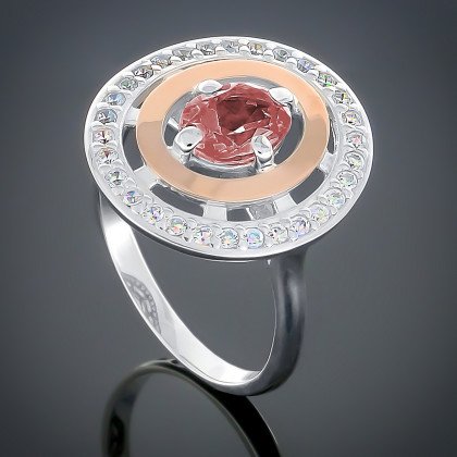 Перстень 272 альпініт клюква Rh Timofeev
