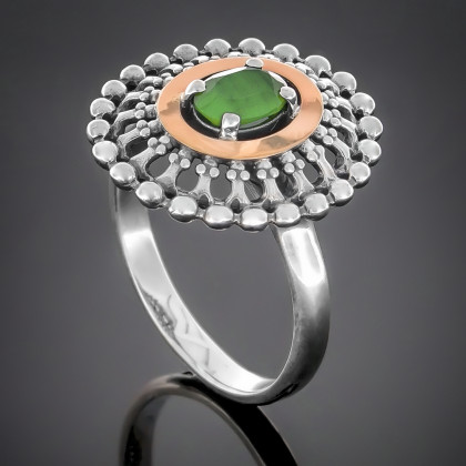 Перстень 274 хризоліт Timofeev