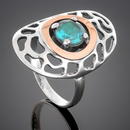 Перстень 268 топаз Timofeev