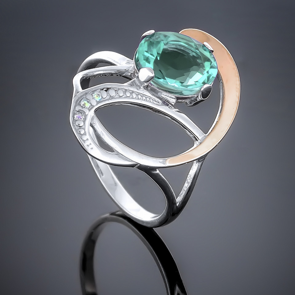 Перстень 210 топаз Timofeev