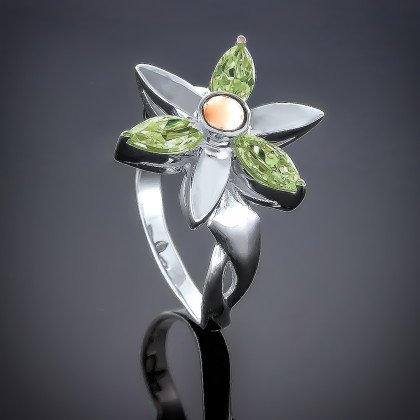 Перстень 72 олива Rh Timofeev