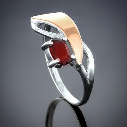 Перстень 76 гранат Timofeev