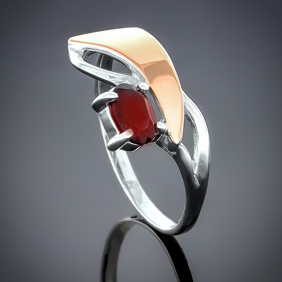 Перстень 76 гранат Timofeev