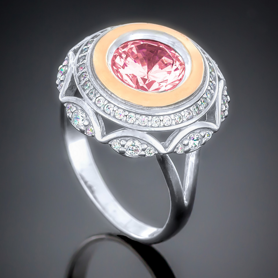 Перстень 488 альпініт клюква Rh Timofeev