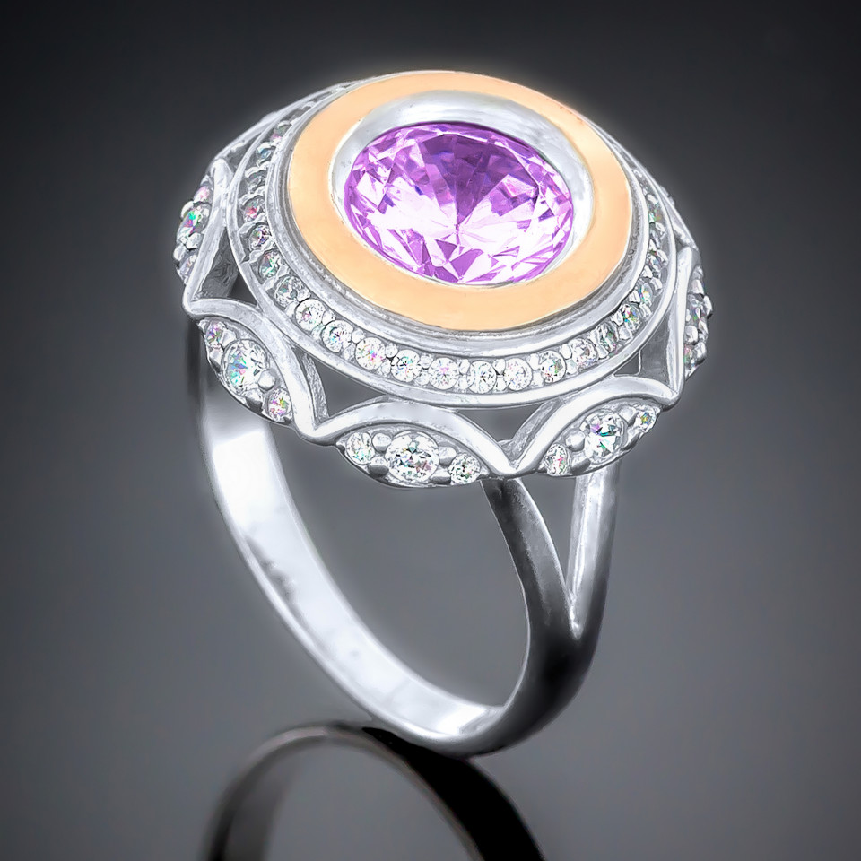 Перстень 488 альпініт сірень Rh Timofeev