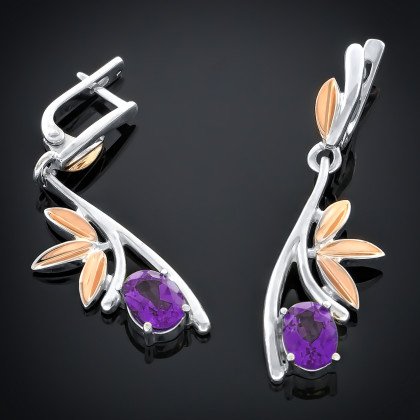 Сережки 049 альпініт сірень Rh Timofeev