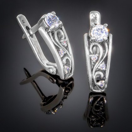 Сережки 164 ц/б Timofeev