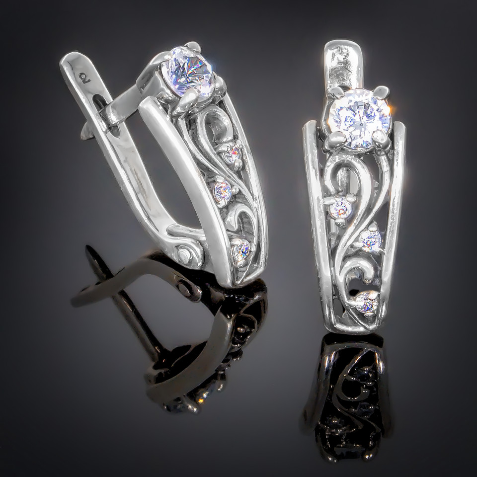 Сережки 164 ц/б Timofeev