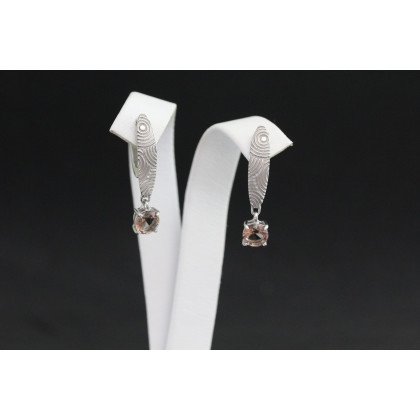 Сережки 925 султаніт Rh Timofeev