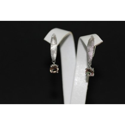 Сережки 925 султаніт Rh Timofeev 2