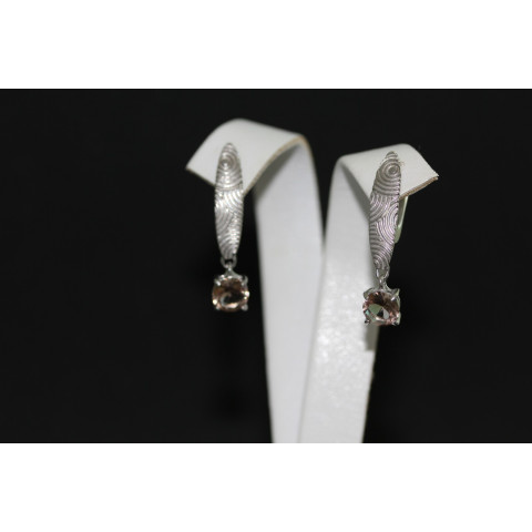 Сережки 925 султаніт Rh Timofeev