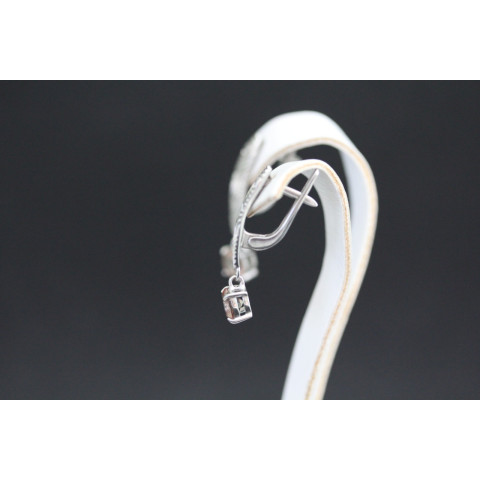 Сережки 925 султаніт Rh Timofeev