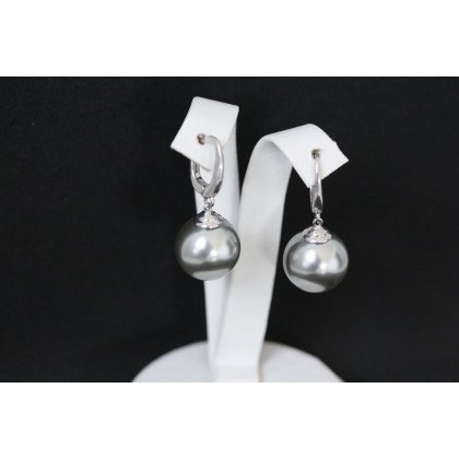 Сережки 862 майорика срібна Rh Timofeev