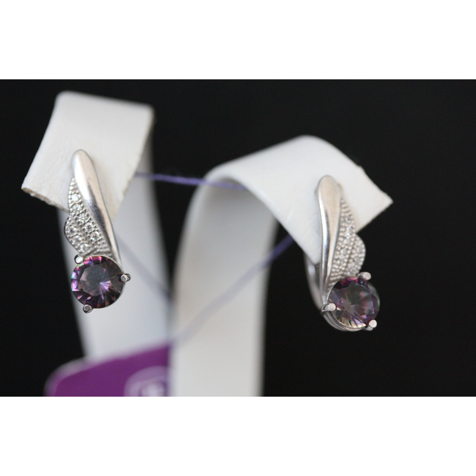 Сережки 802 альпініт містік Rh Timofeev