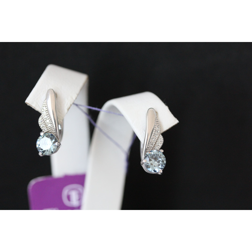 Сережки 802 альпініт монтана Rh Timofeev