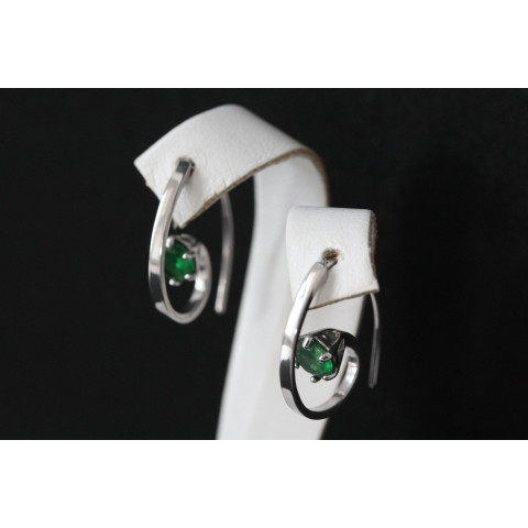 Сережки 660(2) альпініт зелений Rh Timofeev