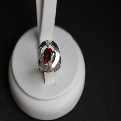 Перстень 644 альпініт гранат Rh Timofeev