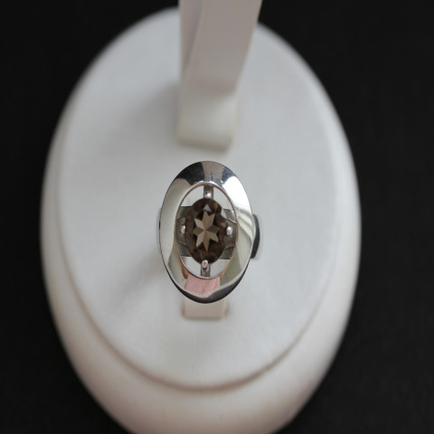 Перстень 644 раухтопаз Rh Timofeev