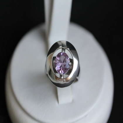 Перстень 644 аметист Rh Timofeev