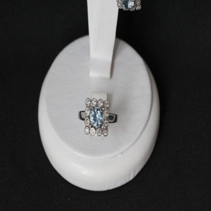 Перстень 646(2) альпініт монтана Rh Timofeev