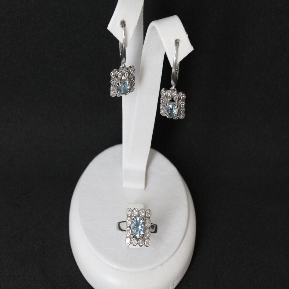 Сережки 646(2) альпініт монтана Rh Timofeev