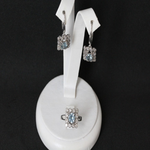 Сережки 646(2) альпініт монтана Rh Timofeev