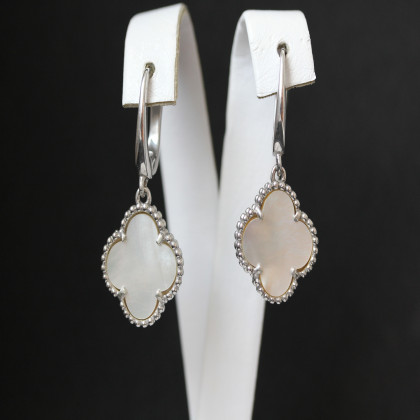 Сережки 616(2) перламутр Rh Timofeev