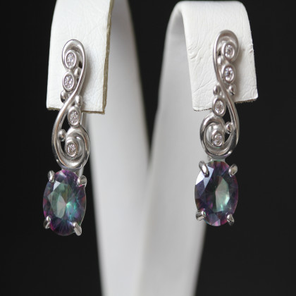 Сережки 560 альпініт містік Rh Timofeev