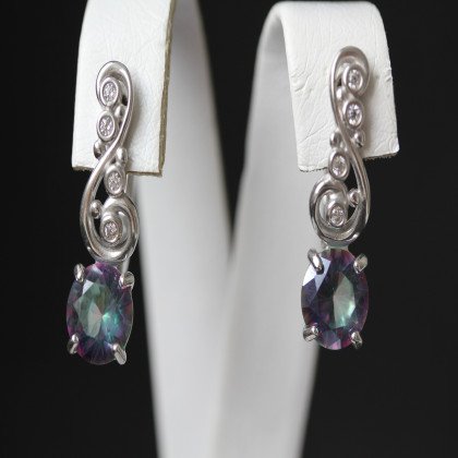 Сережки 560 альпініт містік Rh Timofeev