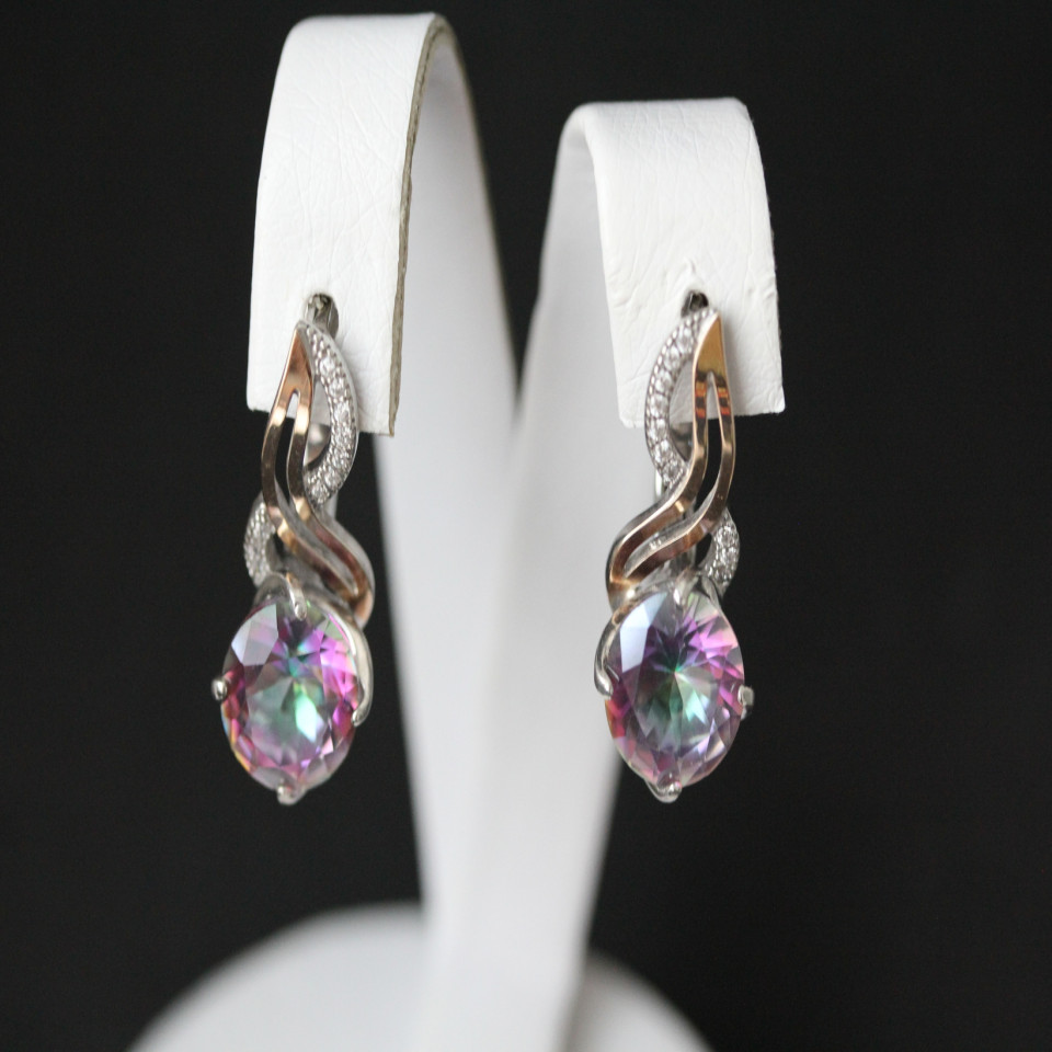 Сережки 504 альпініт містік Rh Timofeev