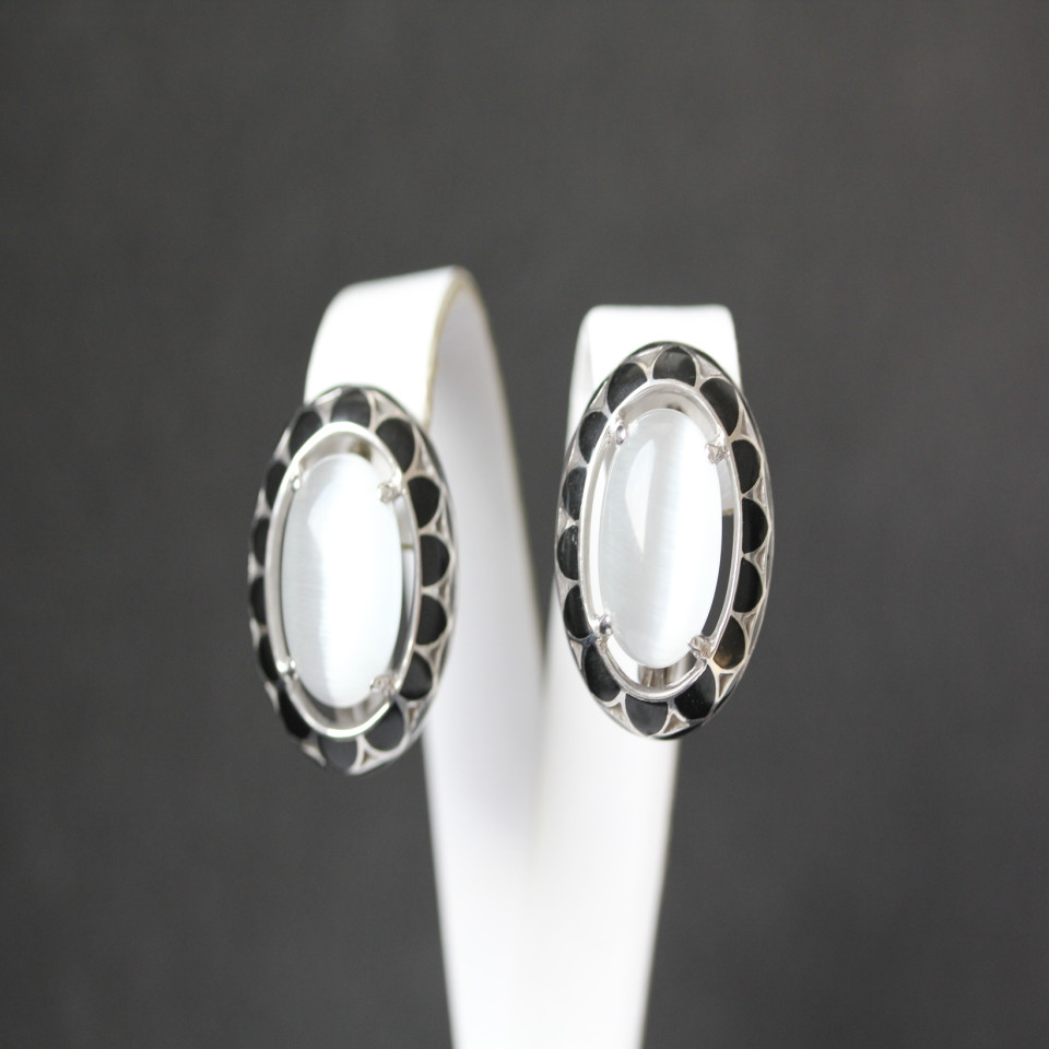 Сережки 401 улексит Rh Timofeev