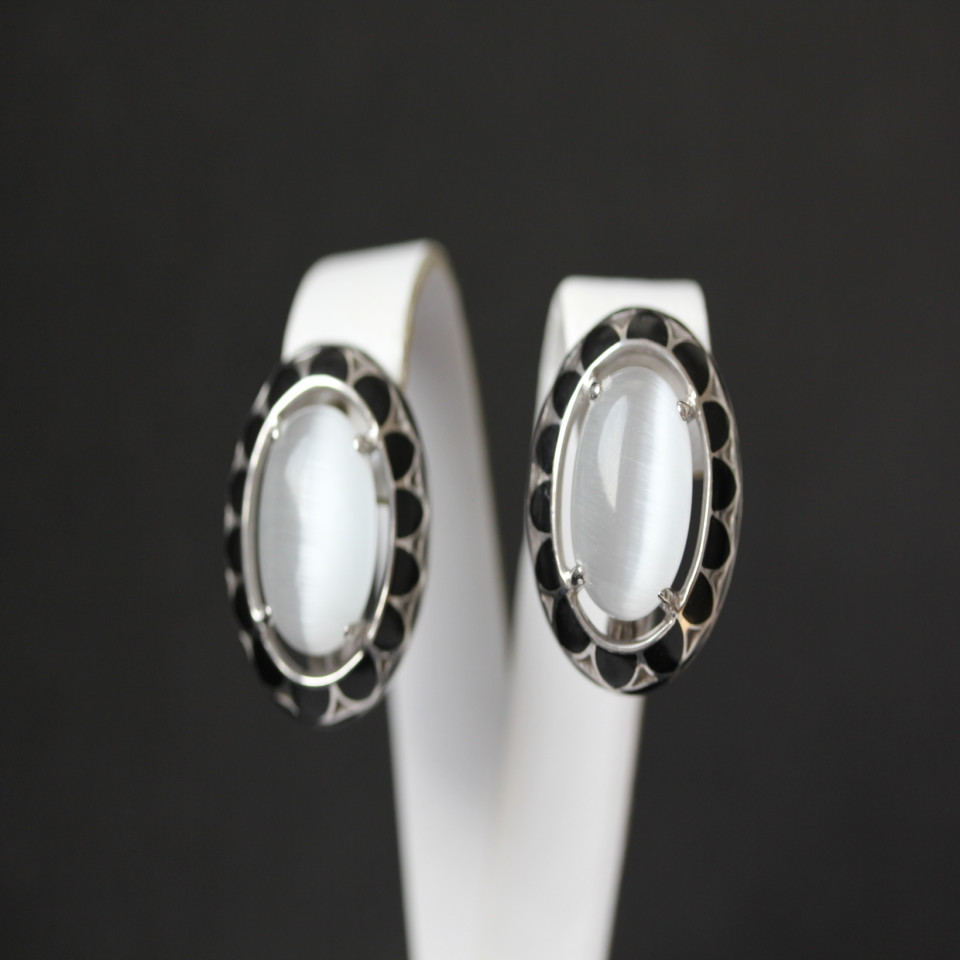 Сережки 401 улексит Rh Timofeev