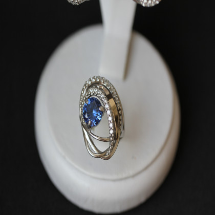 Перстень 402 альпініт монтана Rh Timofeev 2