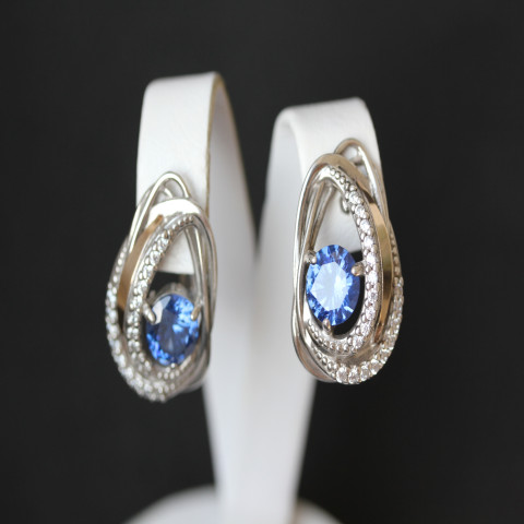 Сережки 402 альпініт монтана Rh Timofeev