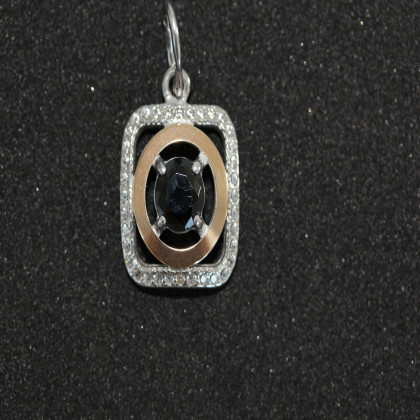 Підвіс 403 цирконій чорний Rh Timofeev 2