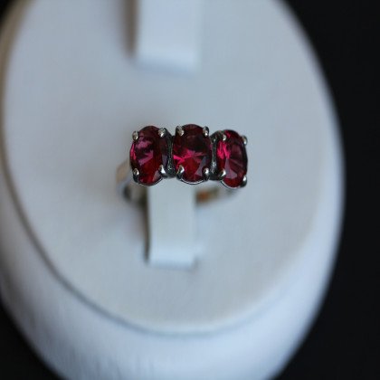 Перстень 407 альпініт клюква Rh Timofeev