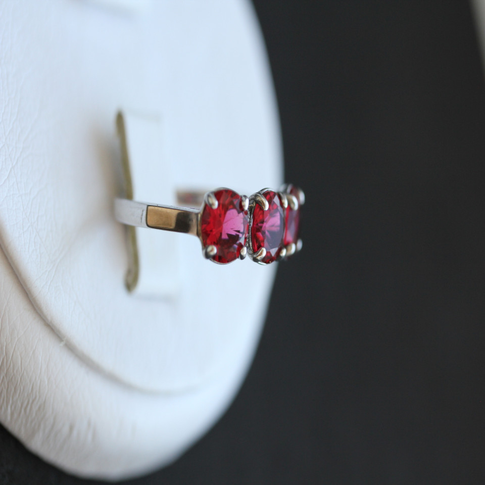 Перстень 407 альпініт клюква Rh Timofeev