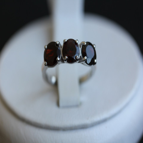 Перстень 407 гранат Rh Timofeev