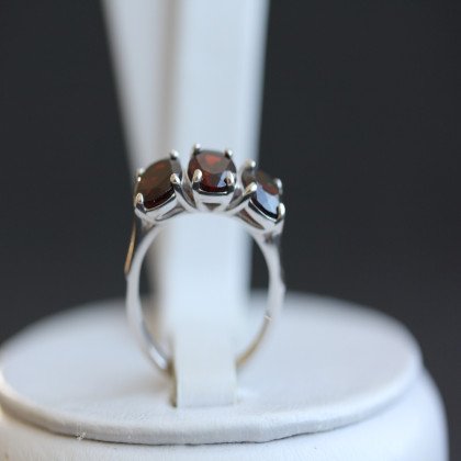 Перстень 407 гранат Rh Timofeev 2