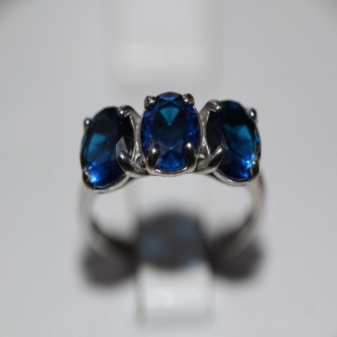 Перстень 407 альпініт синій Rh Timofeev