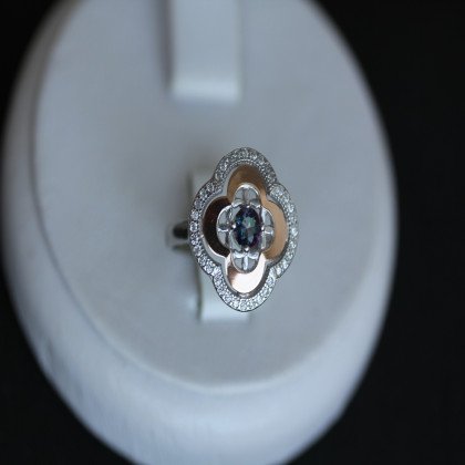 Перстень 408 альпініт містік Rh Timofeev 2