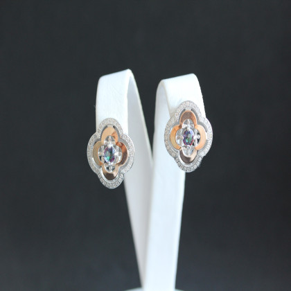 Сережки 408 альпініт містік Rh Timofeev